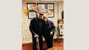 Farewells to respite Resident at Dovedale Court